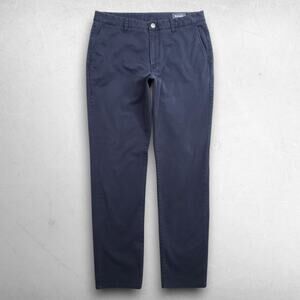 Bonobos Athletic Chino Pants Straight Leg Stretch Men 34x34 Dark Gray